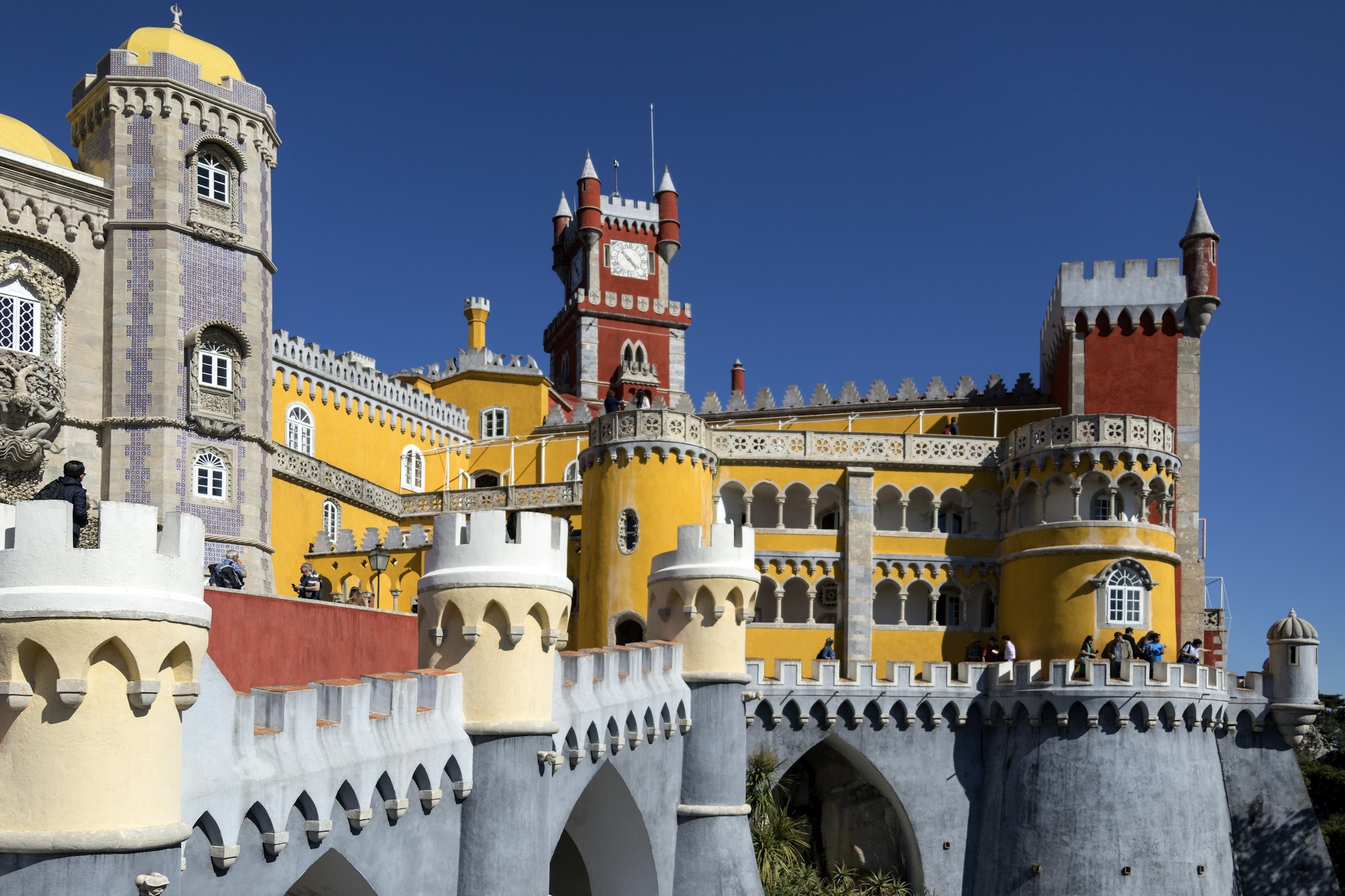 Pena National Palace - Sintra near Lisbon - Portugal